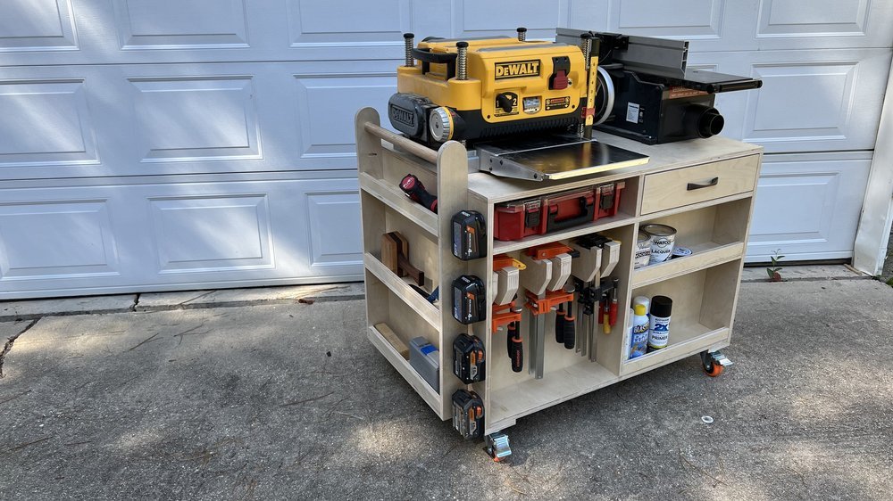 Mobile job on sale box utility cart